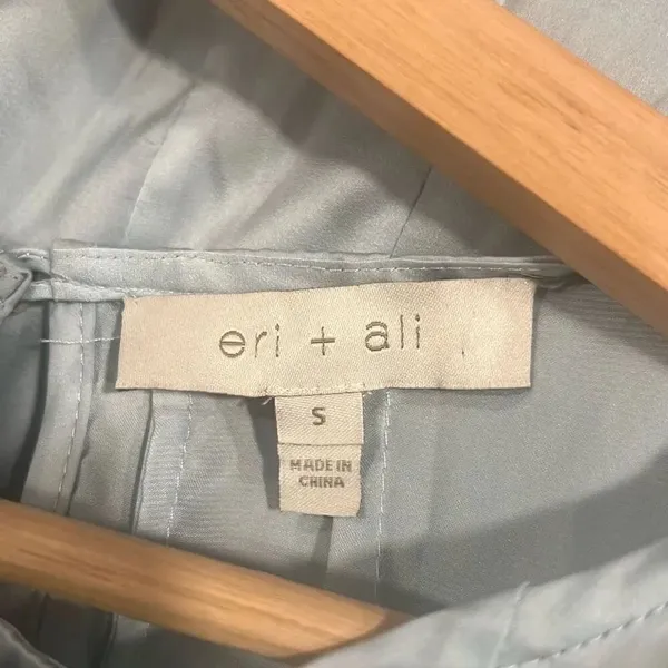 ✨Anthropologie eri + ali Sky Blue swing tank Small✨ - Image 7