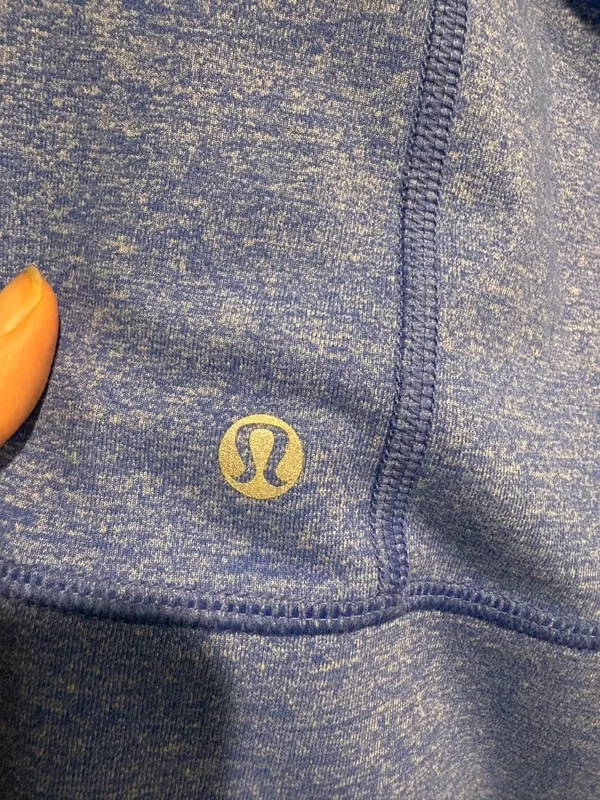 Lululemon Stride Jacket women’s full zip hooded periwinkle blue sz 6 - Image 5