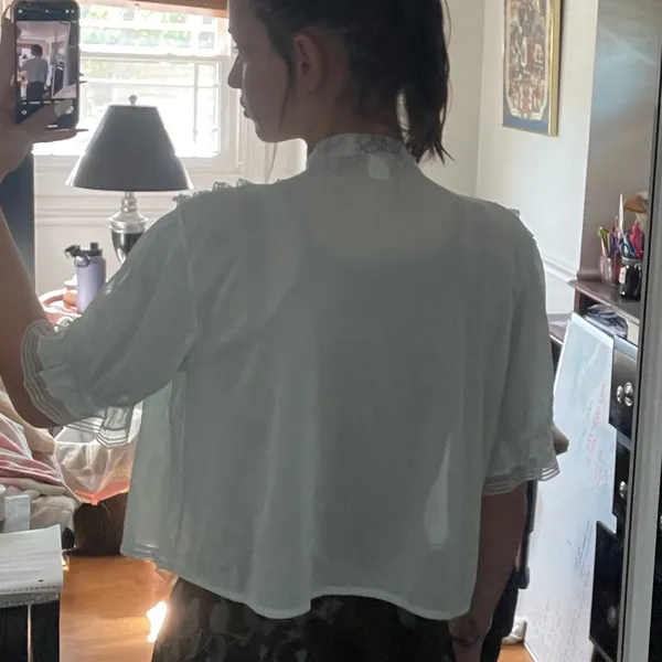 Vintage 1960s pennys adonna sheer top - Image 5