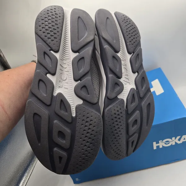 Hoka One One Women’s Running Shoes Size 8 B Grey Rincon 4 1155131-GYSK NEW - Image 6