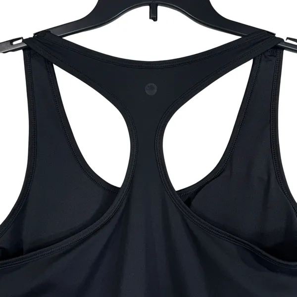 Yogalicious Large Lux Net Motion Dress Tennis Stretch Pull-On Pleated Racerback - Image 7