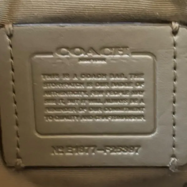 Coach Brooke Carryall Bag F25397 Tote Bag Leather Womens Gray - Image 10