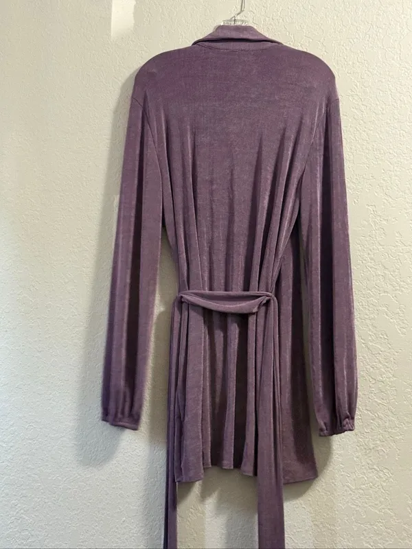 Princess Polly Party Time Mini Dress Purple Slinky 6 - Image 3