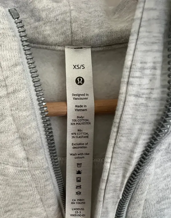 Scuba Half-Zip Lululemon Oversized Hoodie - Image 3