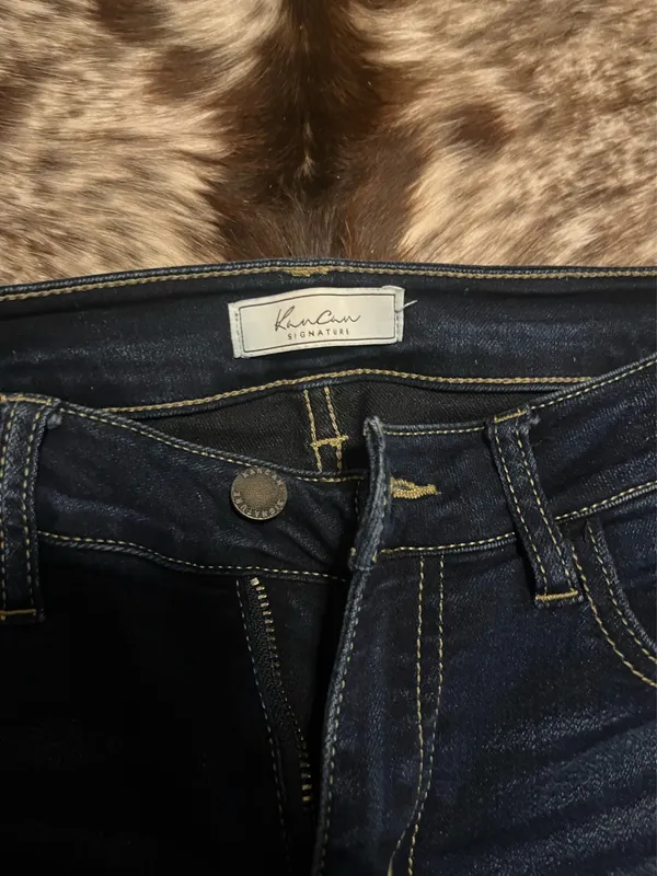 KanCan USA Dark Wash Skinny Jeans - Image 4