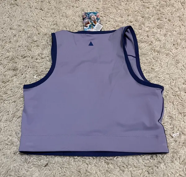 Balance Athletica Zip Up Sport Bra Size Small - Image 3