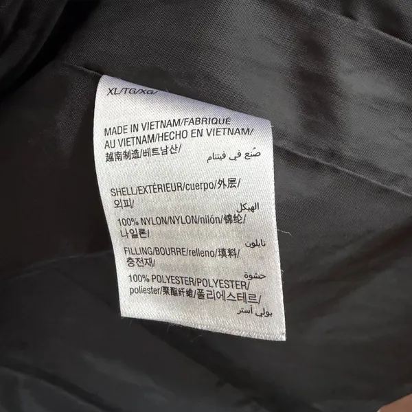 Charter Club Quilted Jacket XL Black - Image 8