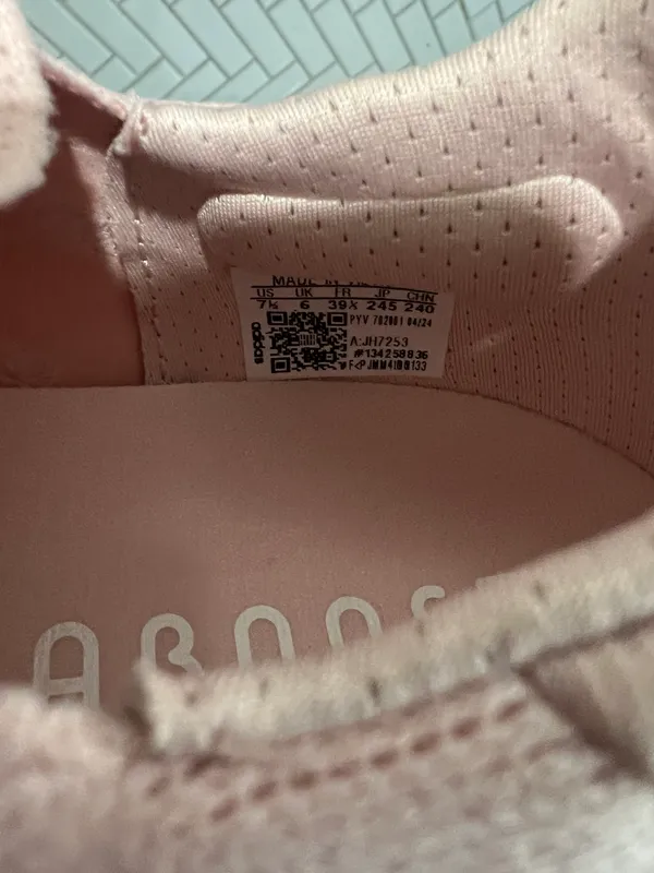 Adidas Ultraboost 5x WMNS Sandy Pink / Sandy Pink size 7.5 MSRP 175 - Image 9