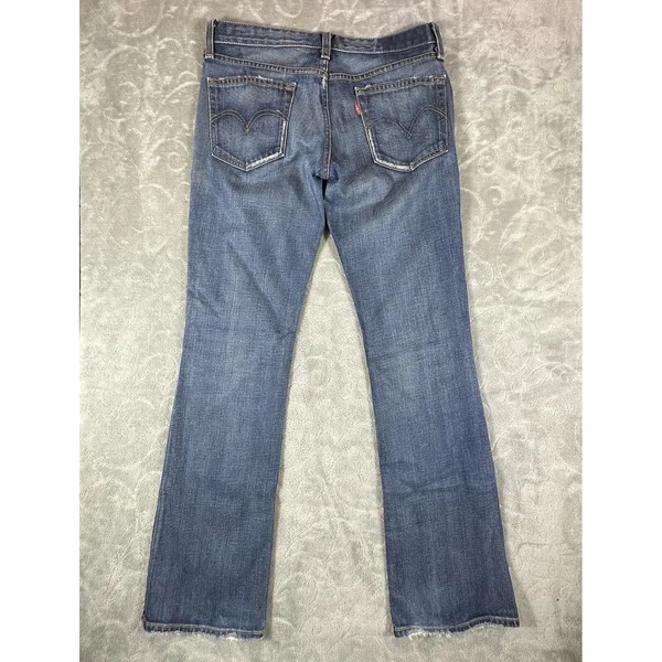 Vintage LEVI'S Jeans Womens 28 90's Made in USA Premium Ultimate Bootcut Y2K - Image 4