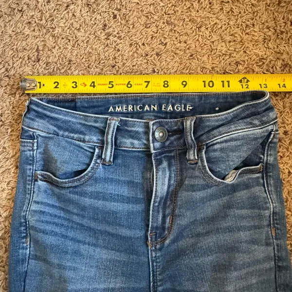 American Eagle Outfitters Distressed High Rise Jegging size 4 Short - Image 10