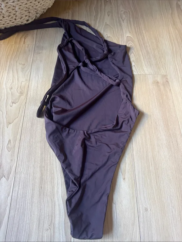 Myra Swim One Piece Brown Size XS - Image 2