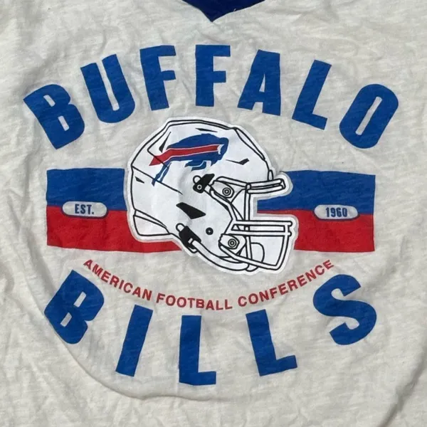 NFL Touch Buffalo Bills Half Sleeve Shirt Women’s Large - Image 4