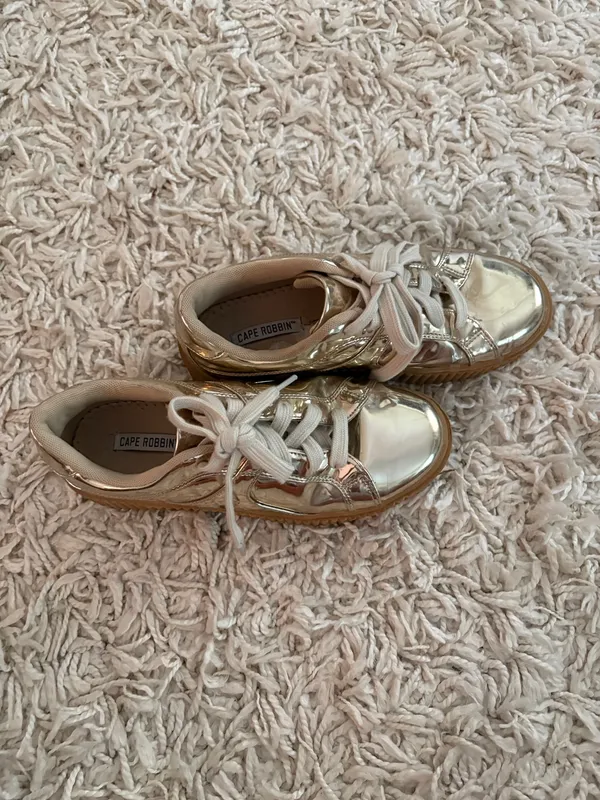 Gold Cape Robbin Sneakers - Image 2