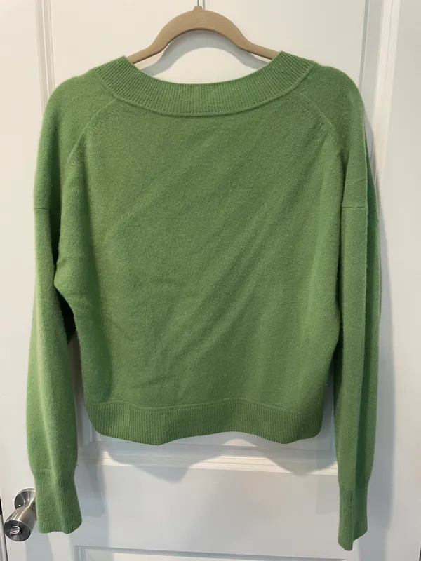 Naadam Green Sweater - Image 2