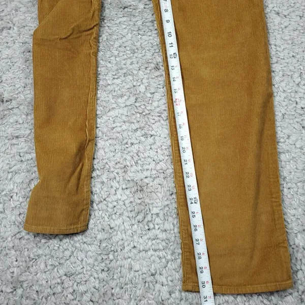 Levi's 94 Baggy Corduroy Brown Straight Leg Loose Pants Y2K 90s Size 24 x 31 - Image 10
