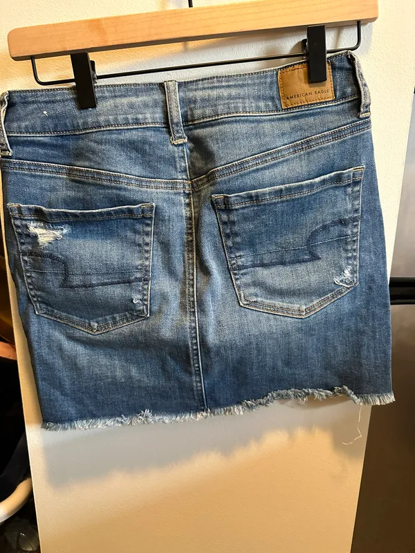 American Eagle Jean Mini Skirt - Image 2