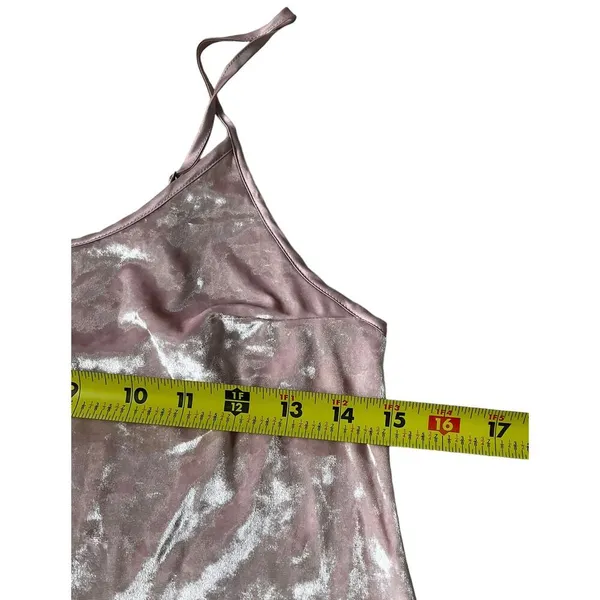 Victoria's Secret Pink Velvet Sleepwear Dress Women's Size XS | 50-14 - Image 5
