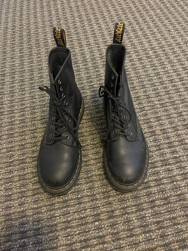 Dr. Martens Women’s 1460 Smooth Leather Lace Up Boots - Image 2