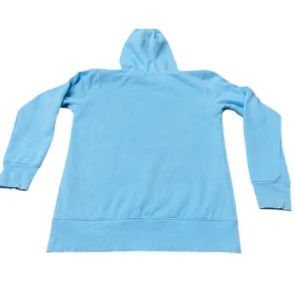 Mountain Hardwear Women’s Fleece Lined Hoodie Blue Purple Logo Med Cozy Gorpcore - Image 2