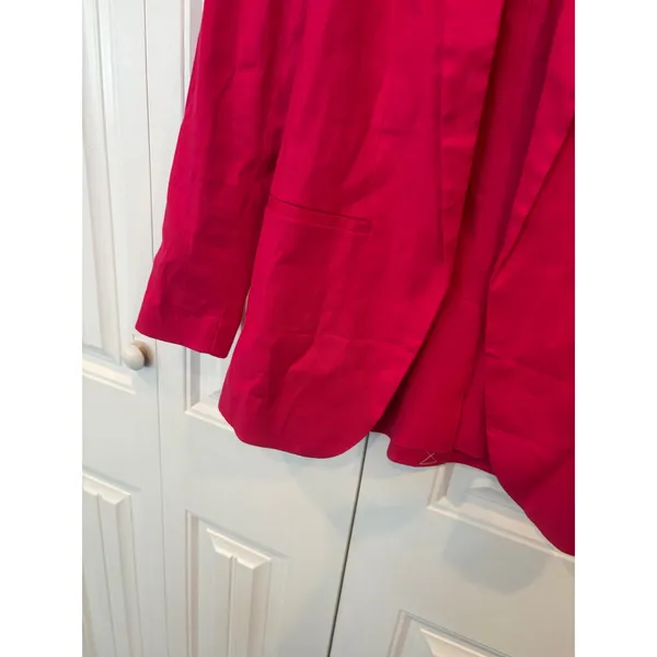 Express‎ Hot Pink Blazer Size XXS - Image 3