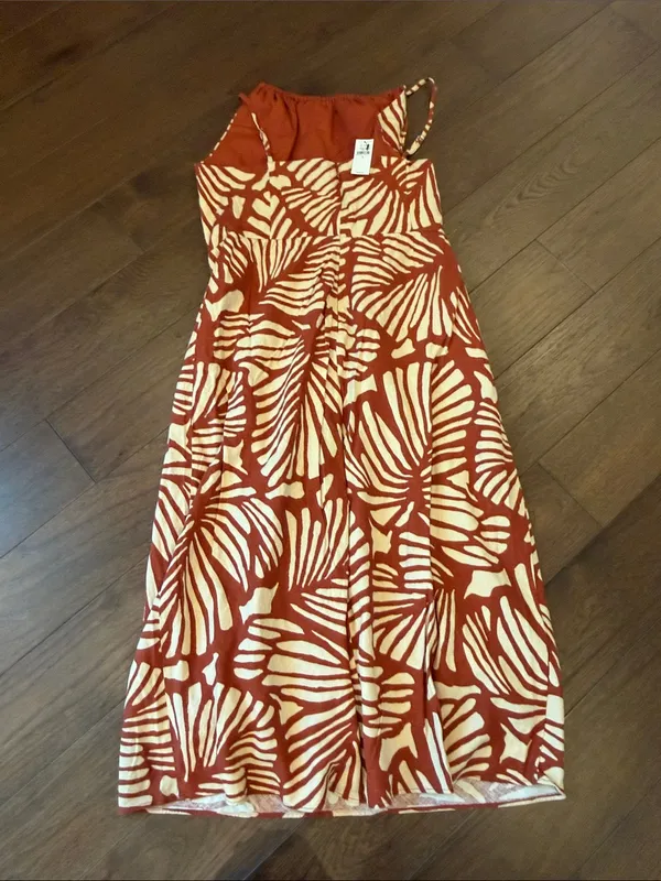 Banana Republic Linen Blend High Neck MIDI Dress Size 10 NWT - C70-002 - Image 8