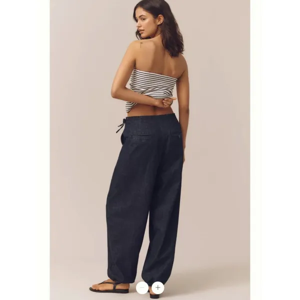 Anthropologie Pilcro Mid-Rise Pull-On Jogger Jeans - Image 2