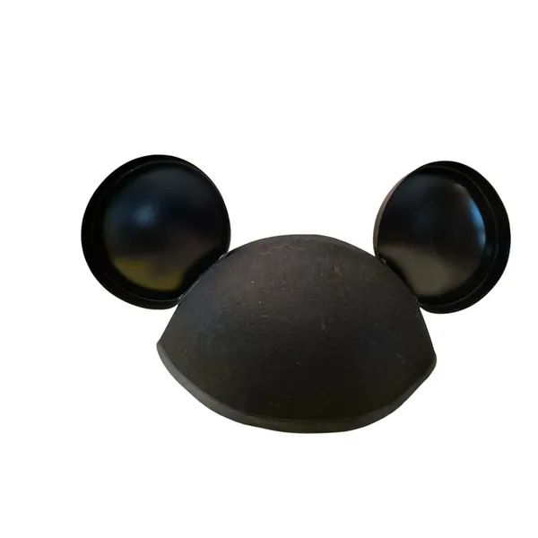 NWOT Walt Disney World Mickey Mouse Club House Classic Black Patch Ears Hat - Image 2