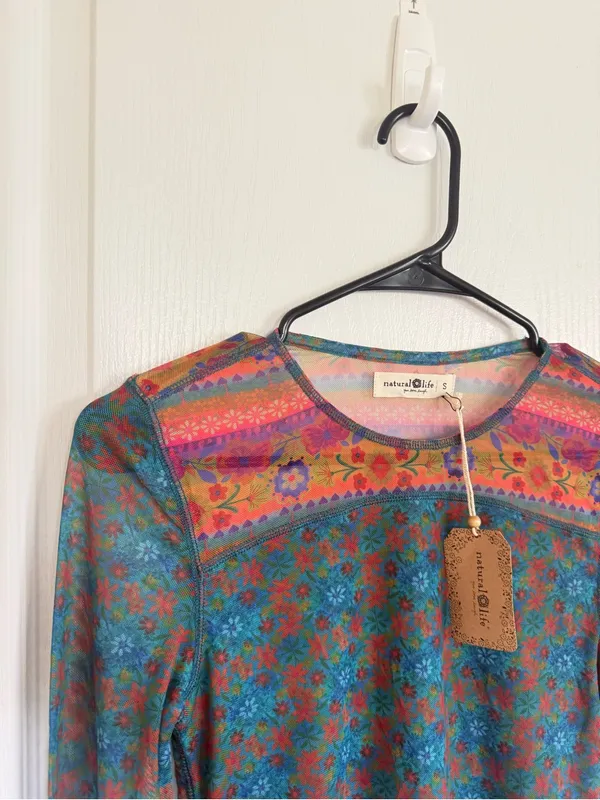 Natural Life NEW Sloane Mesh Long Sleeve - Image 6