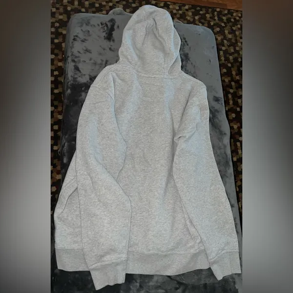 Nike Gray Hoodie Size XL - Image 2