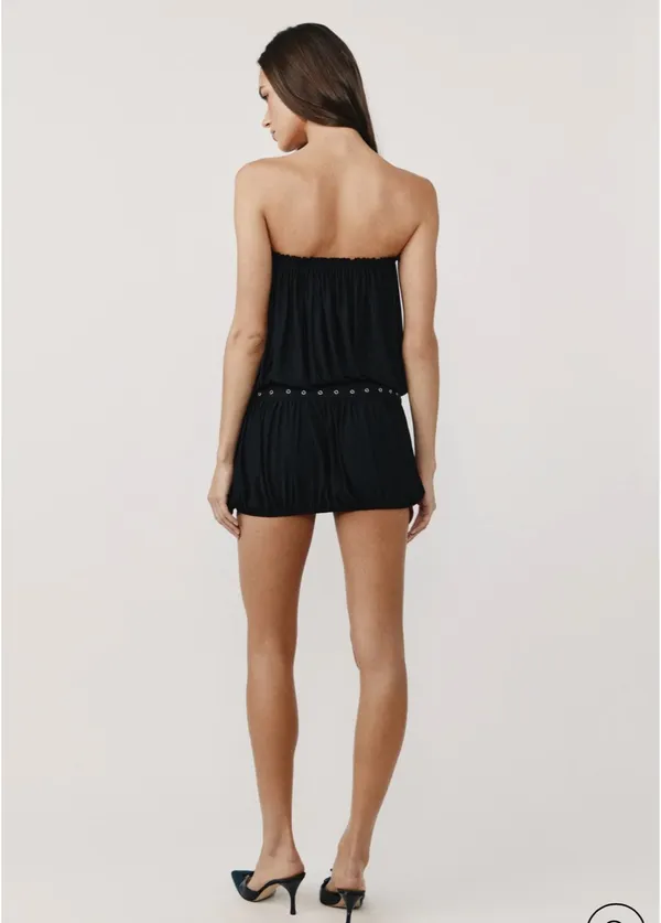 WITH JEAN LUCA DRESS BLACK - Image 3