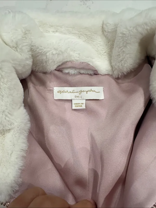 Spiritual Gangster Indy Faux‎ Fur Zip Jacket NWOT - Image 5
