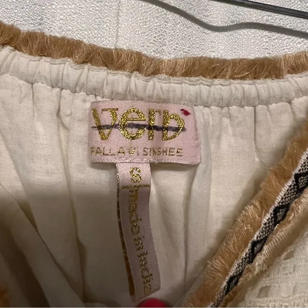 Anthropologie x Verb Ivory Strapless Lace Top NWOT - Image 5