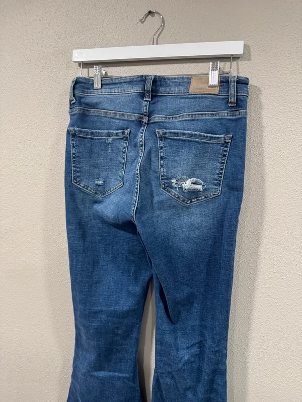 BKE Parker Super Flare High Rise Jean 27x 31 1/2 - Image 7