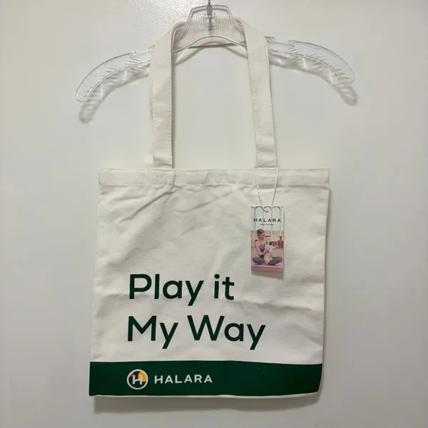 Halara Play It‎ My Way Canvas Tote NWT - Image 2
