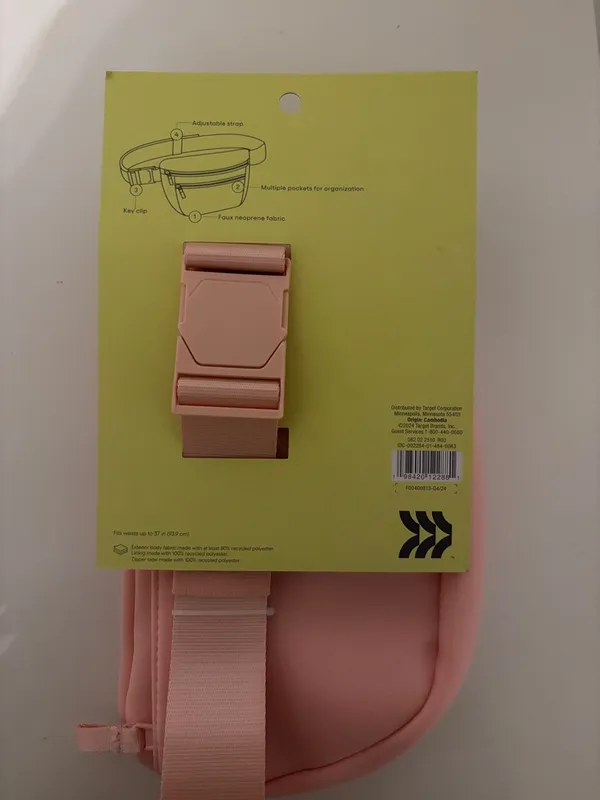 all in motion Pink Premium Belt Crossbody Bag - Image 6