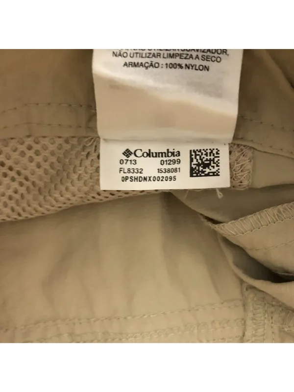 Columbia Women's Aruba Convertible Pants Nylon Beige M Lightweight Hiking - Image 5