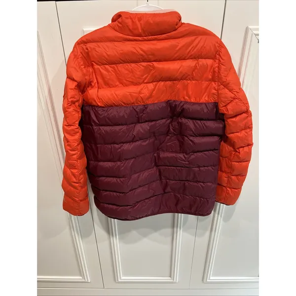 Eddie Bauer 1/4 Snap EB650 Down Puffer Pullover Jacket Women's Medium Retro - Image 4