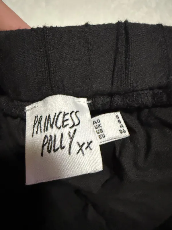 Princess Polly Black Ruffle Skirt - Image 3