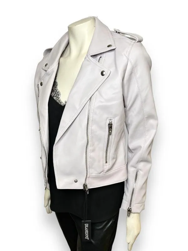 BLANKNYC | Pure Motivation Vegan Leather Moto Jacket w/ Quilting Stitch Small - Image 11