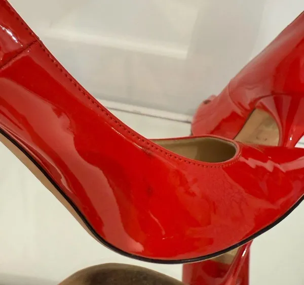 Jimmy Choo, Red Women's Heels - Image 7