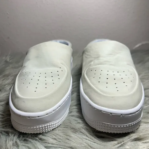 Nike Air Force 1 Lover XX 'The 1 Reimagined White Slip-On Platform Sneakers Sz 8 - Image 3