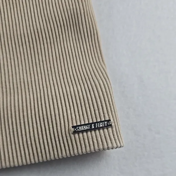 Savage X Fenty Seamless‎ Sport Racerback Tank in Washed Doe Eyed Beige Small - Image 6
