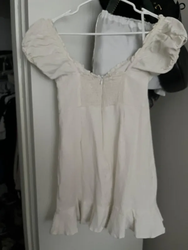 Hello Molly Boutique White Mini Dress - Image 3