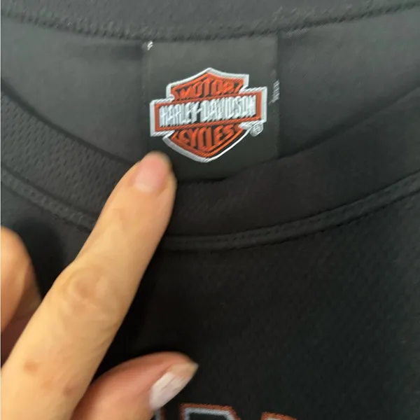 Harley-Davidson Black Long Sleeve Shirt - Image 3