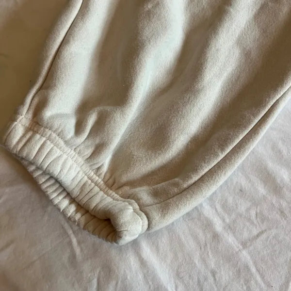 Harmony & Balance Women's Sweatpants Joggers Cream XL - Image 2
