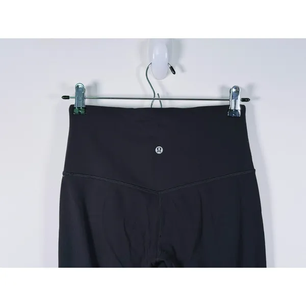 Lululemon Align High Rise Mini Flare Pants Size 6 Black Yoga Athletic Lounge Gym - Image 6