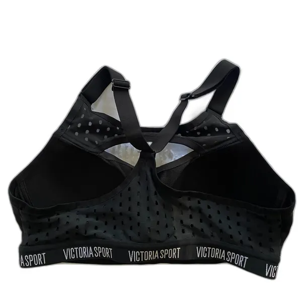 Victoria's Secret Sport Bra Women's Size S Black Sportwear Athleisure - Image 2