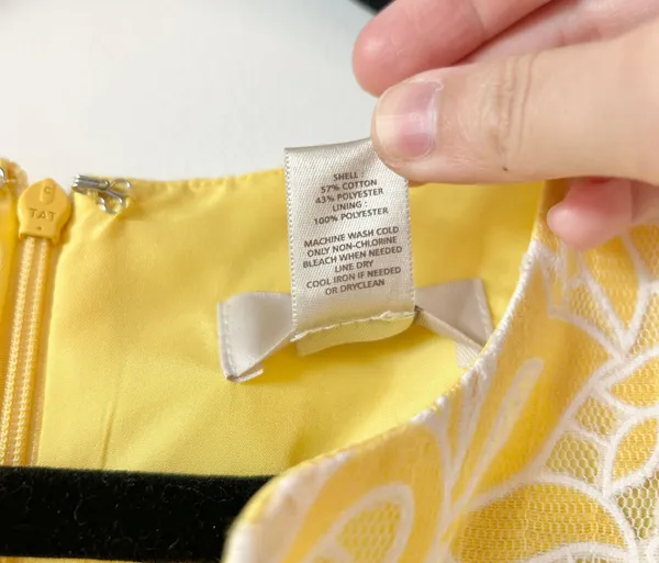 Loft Yellow Crochet Lace Sheath Sleeveless Summer Dress Size 2 NWOT - Image 6