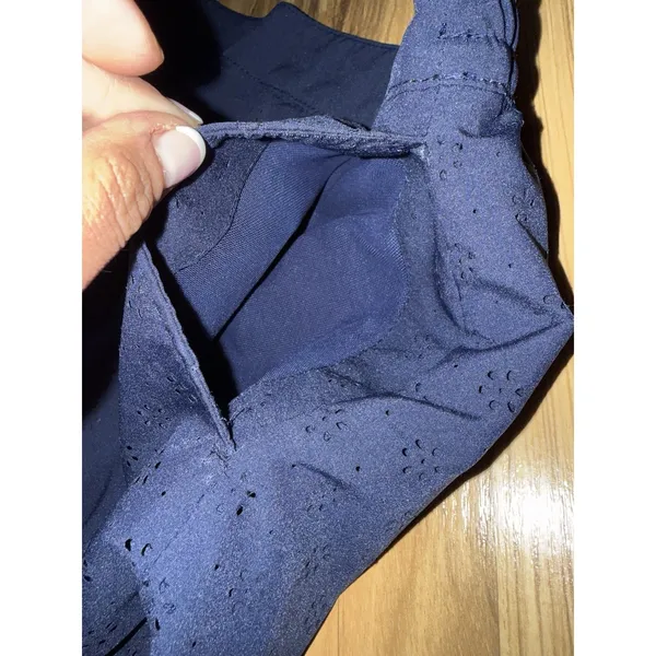 Speedo Women's Navy Blue Skort Sz Small Eyelet Cut‎ Shorts UPF 50+ Protection - Image 10
