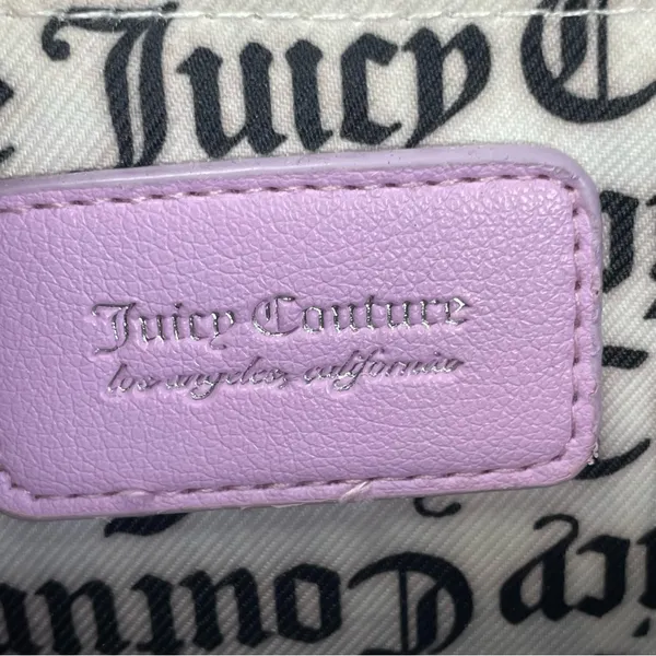 Juicy Couture Mini Backpack‎ Orchid Lilac Purple Casual Spring Adjustable Straps - Image 5